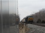 CSX 991 & reflection with CSX 5476